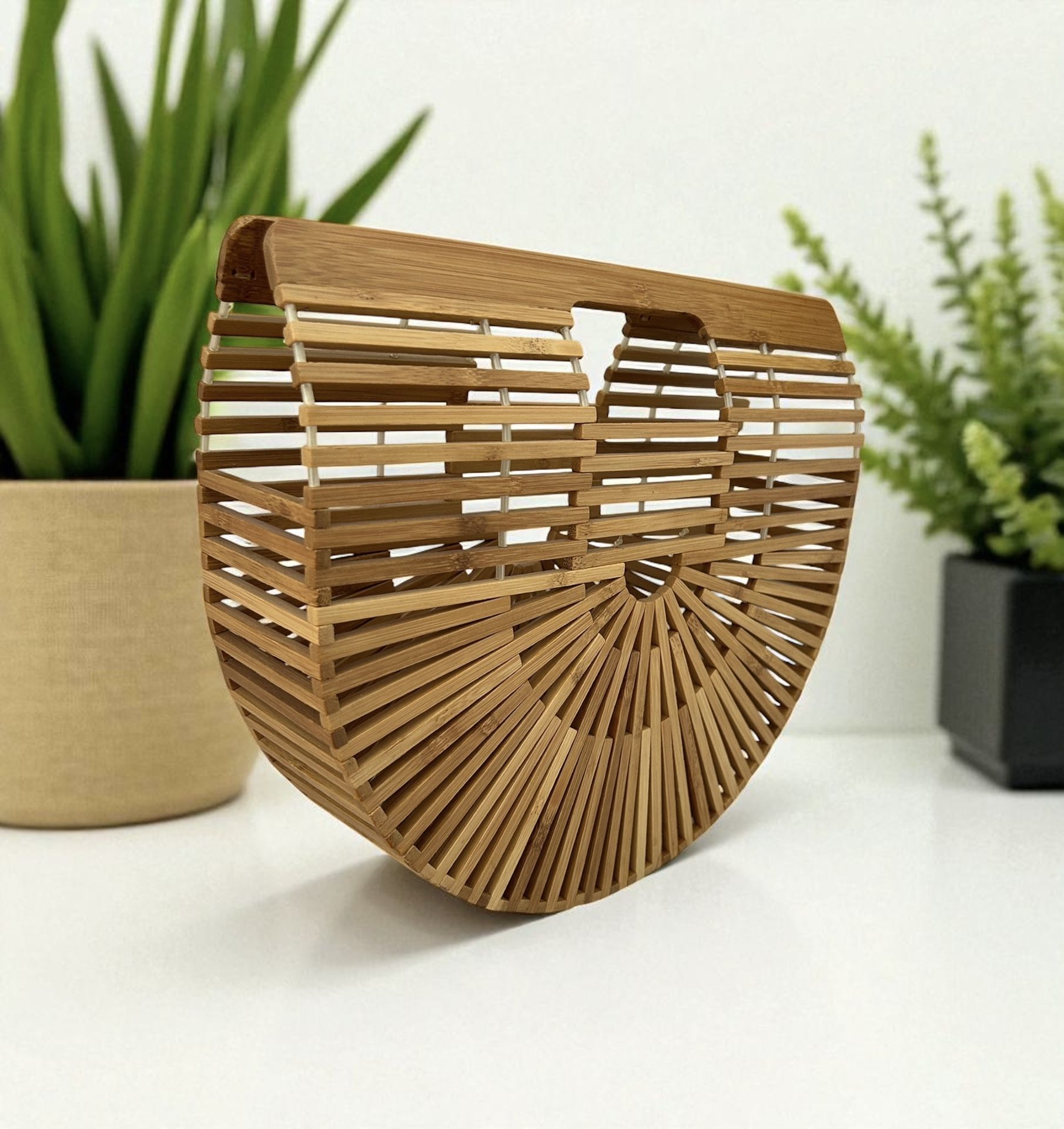 cult gaia dupe bamboo purse like new never used