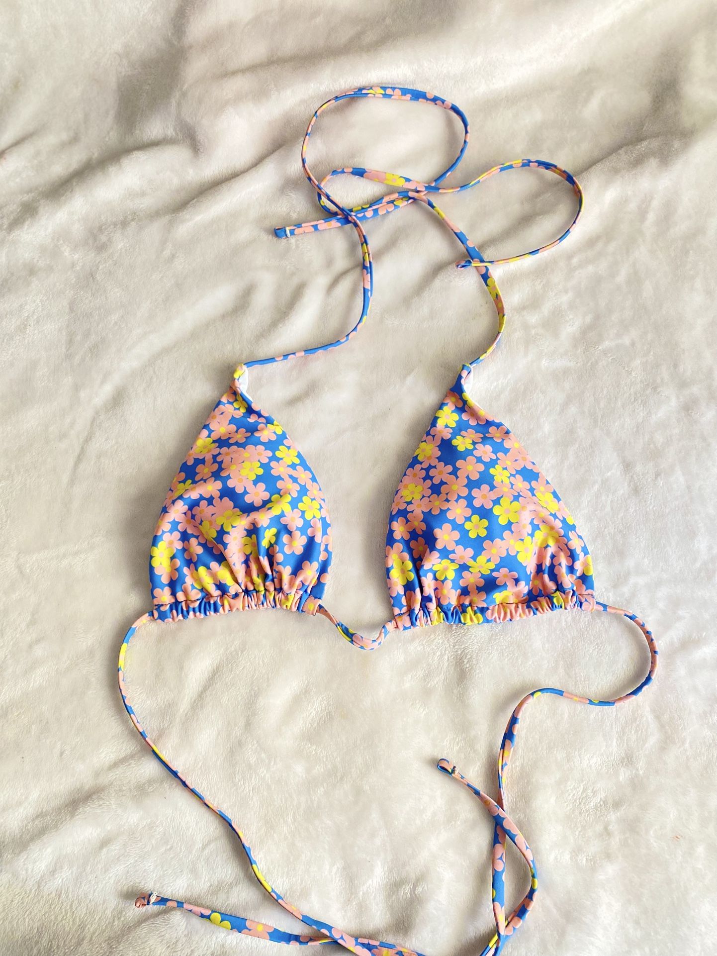 Multicolor Bikini Top