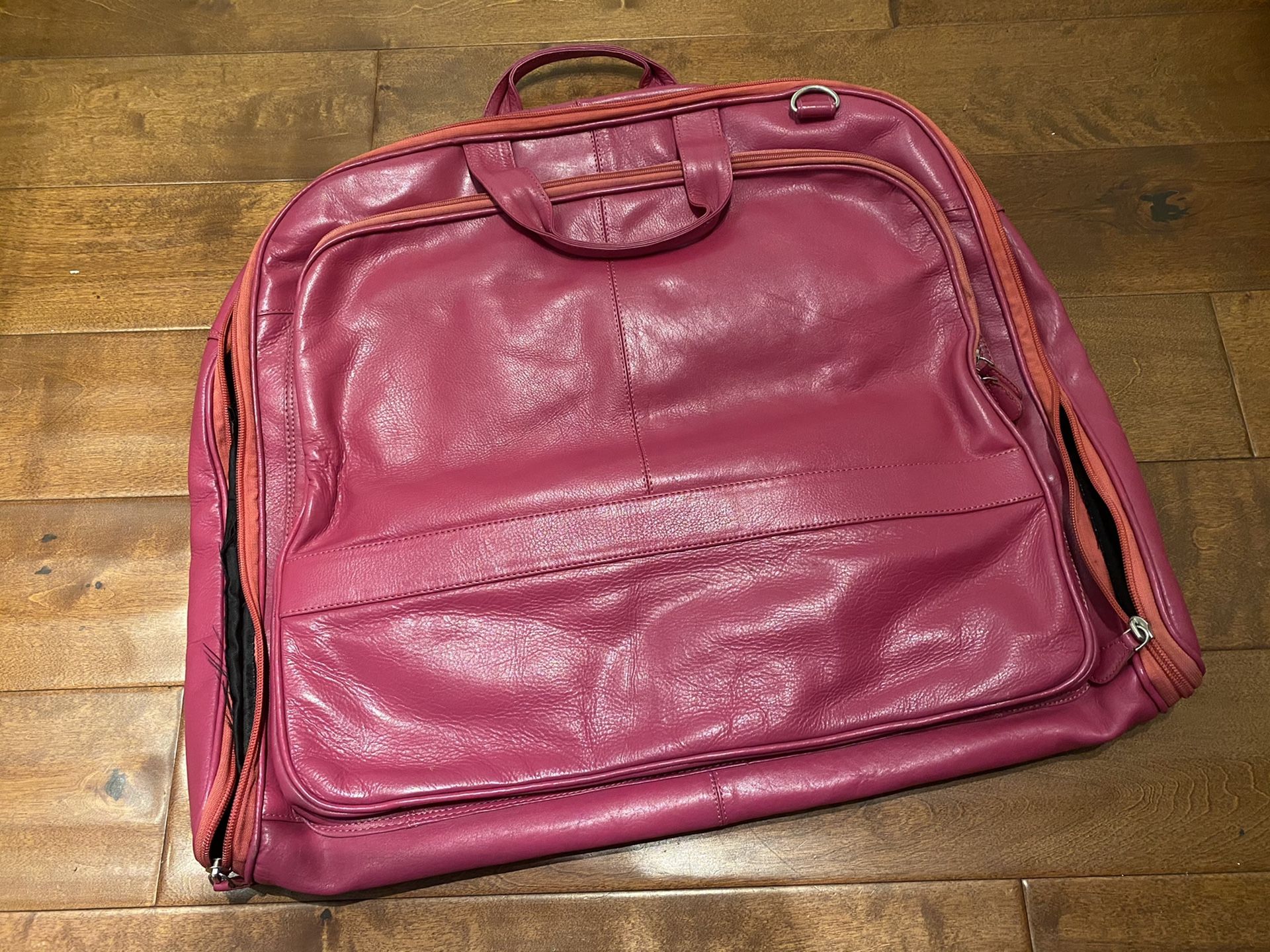 Leather Garment Bag