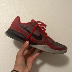 Kobe Mentality 2 Red Grey Size 9.5 