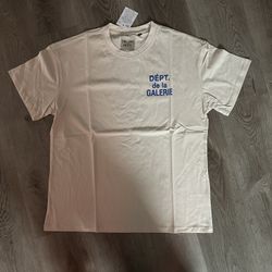 White/Blue Gallery Tee 