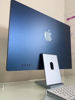 Blue Apple iMac 24-inch (2023) M3, 8GB RAM, Keyboard and Mouse
