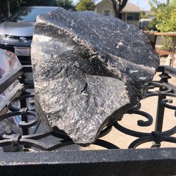 Obsidian Stone Huge about 70+ pounds