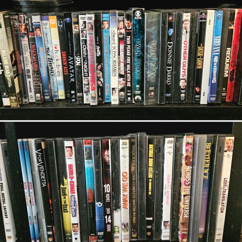 60 Count DVD's