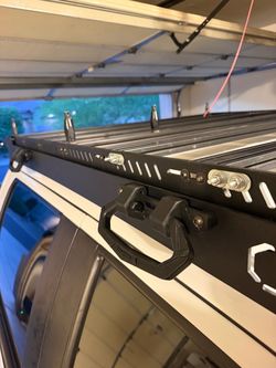 Uptop Overland Alpha Roof Rack, F-150 / Raptor SuperCrew, Black