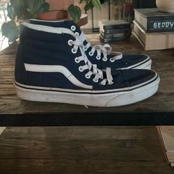 Navy High top Vans