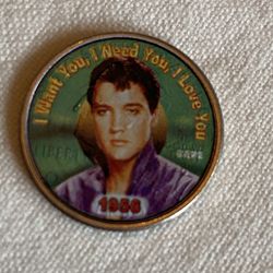 Authentic Mississippi Elvis Presley “I Want You” 2002 Quarter 