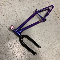 Freestyle Flatland Fly Bikes S&M Bmx Frame Fork
