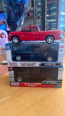 Diecast toy truck Chevy Silverado ss n 1500