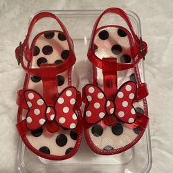 Disney Minnie Mouse Sandals Size 7
