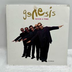 Genesis Never a Time CD Single 1992 Atlantic 87411-2 Live Tracks - Phil Collins