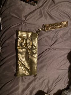 Gold wristlet