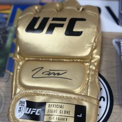 Jean Silva Signed UFC Glove 