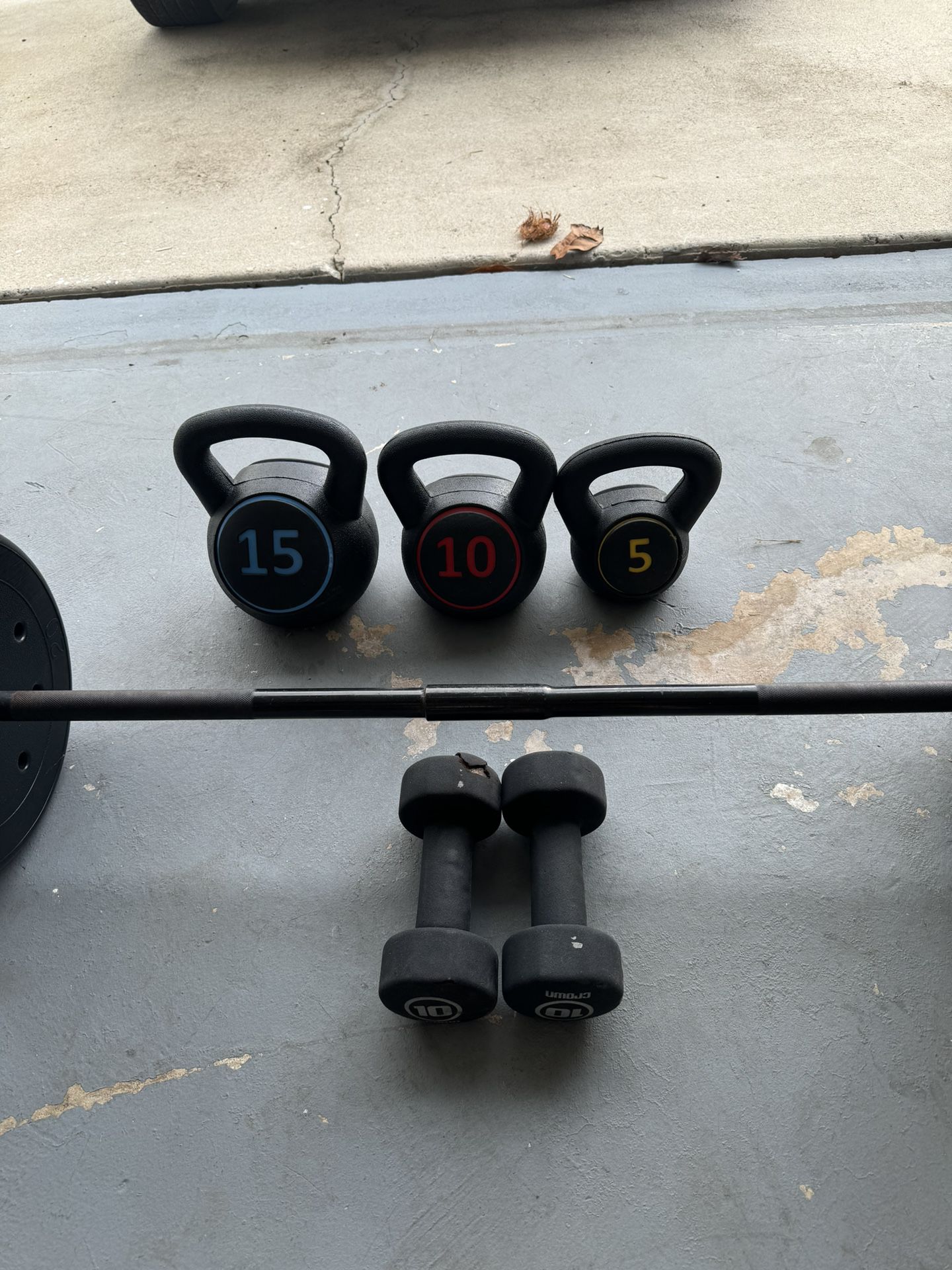 training weights