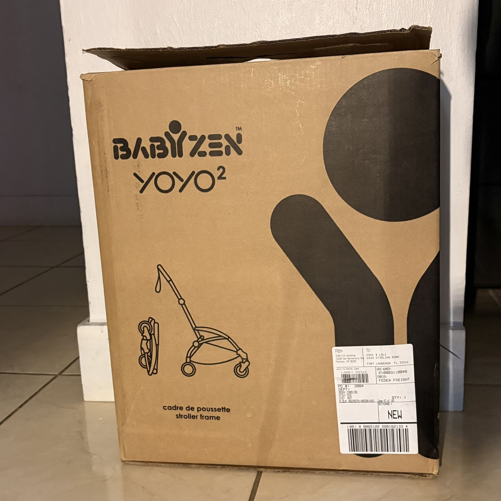 Yoyo Stroller (Black)