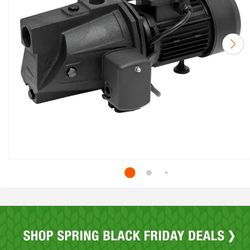 Superior Pump 1/2 HP Shallow Well Jet Pump