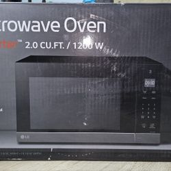 LG 2.0 Cu. Ft. Black Stainless Countertop Microwave