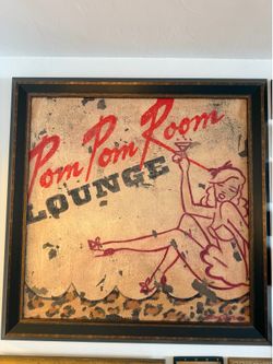 Pom Pom Room Lounge Framed Wall Art