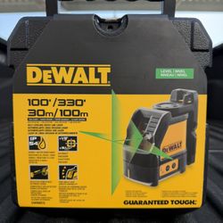 DEWALT Green Self-Leveling Cross Line Laser Level (DW088CG) 