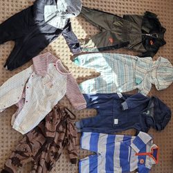 6 Months Baby Warm, Fleece, Outfits