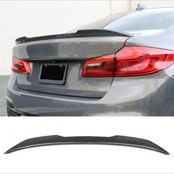 BMW 5 Series G30 PRO Style Carbon Fiber Look Rear Wing Spoiler