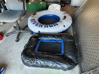 Float Tube And Ice Chest Float Tube