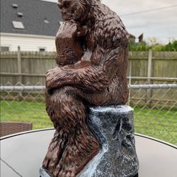 Bigfoot Thinker Statue