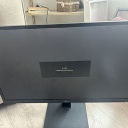 Used Adjustable Height LG Computer Monitor