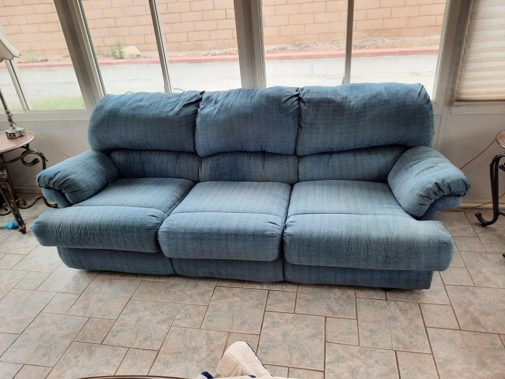 3 Cushion Sofa Bed. Good Condition