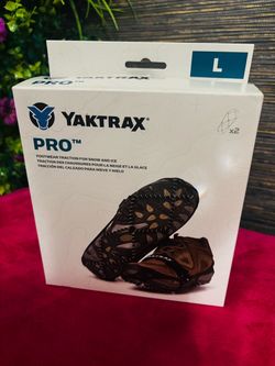 Yaktrax Pro Snow and Ice Traction – Size L