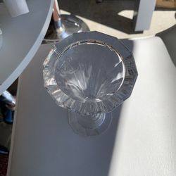 Candle Holder Crystal 
