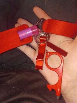 Female keychain