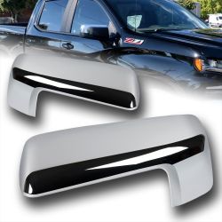 For 2019-2024 Chevy Silverado / GMC Sierra 1500 Replacement Chrome Mirror Covers -(2-MC-1759