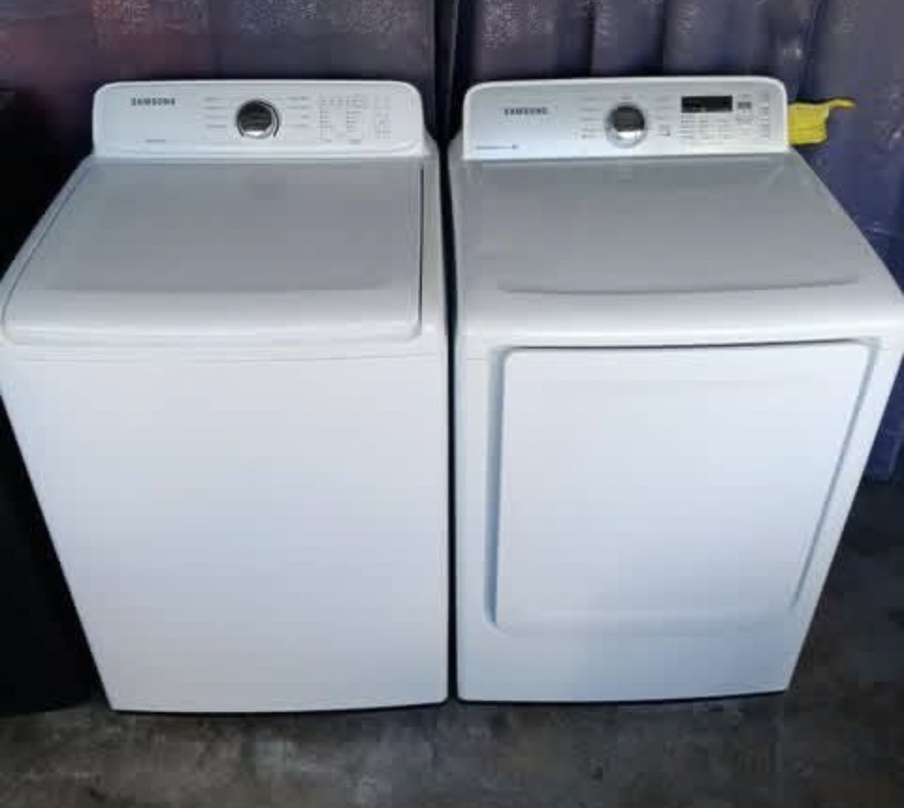 Samsung Washer And dryer 