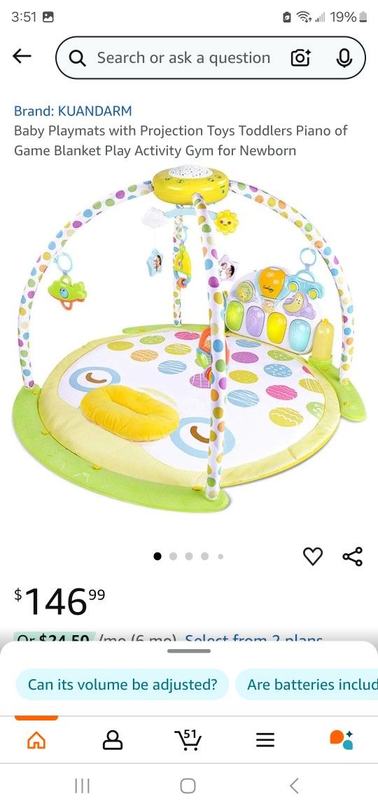 Baby Playmats with Projection Toys Toddlers Piano of Game Blanket Play Activity Gym for Newborn