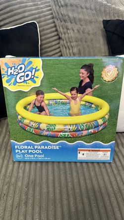 Floral Paradise Play Pool