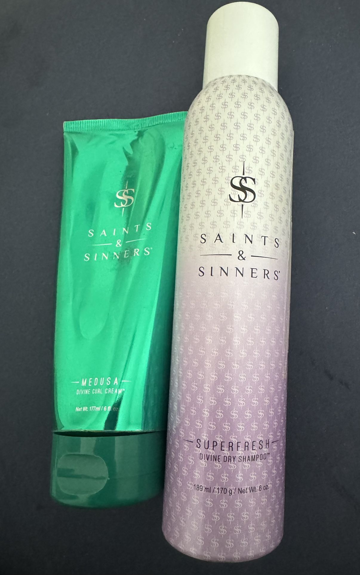 Dry Shampoo and curl Cream