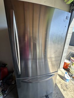 Kenmore 30 Inch Bottom Freezer Stainless Steel