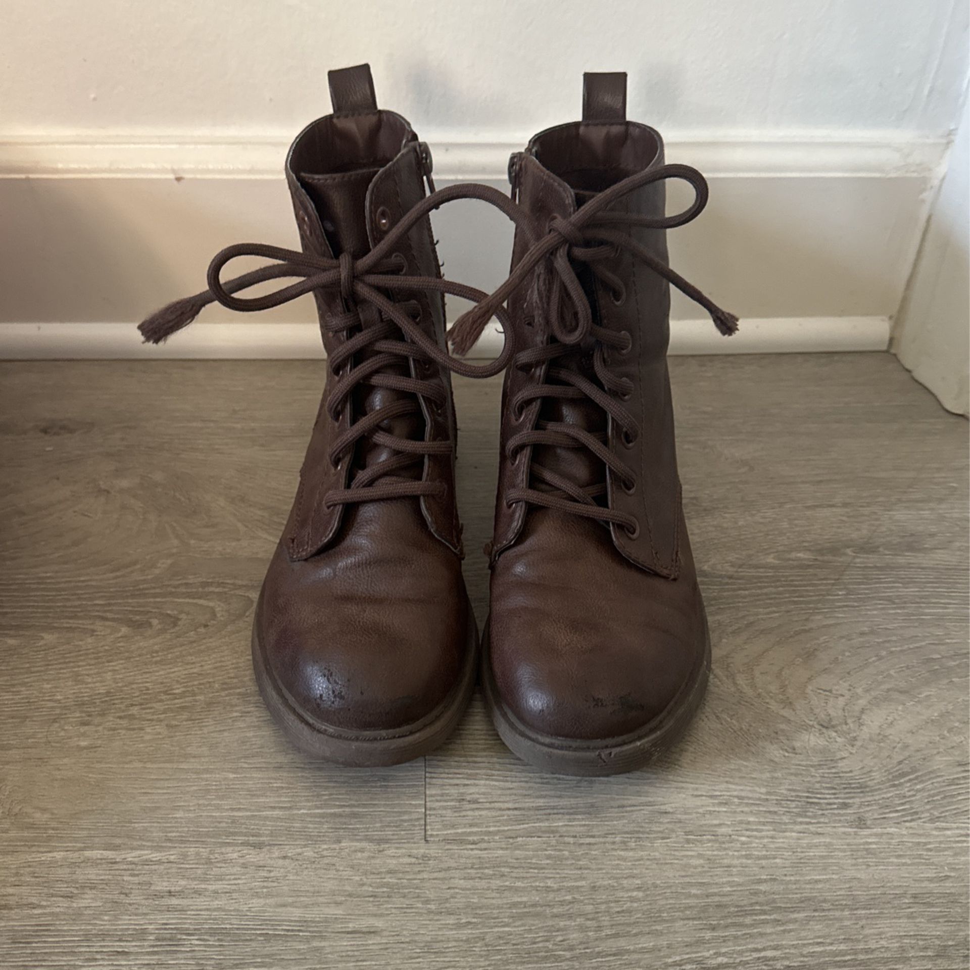 Youth Girls Size 3 Brown Boots