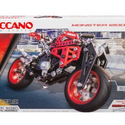 Ducati Monster 1200-S Erector Kit. 292 Parts. New in Sealed Box 