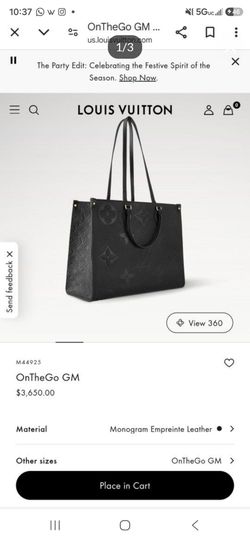 BRAND NEW  LOUIS VUITTON TOTE - NEW IN BOX