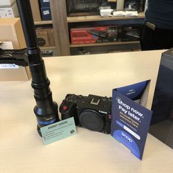 Canon C50 Cinema Camera W/Laowa 24mm Macro Periprobe T1.4