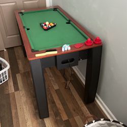 Pool table And Hockey Table 