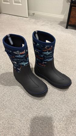 HISEA Kids Rain Boots For Boys and Girls- Size 6