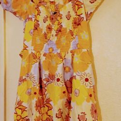 Brand New Ladies Medium Floral Dress Wild Fable