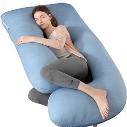 Pregnancy Pillow for Sleeping with Cooling Cover,