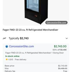 Fagor Reach In Cooler
