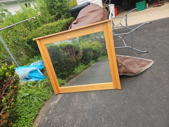 Mirror & bed frame