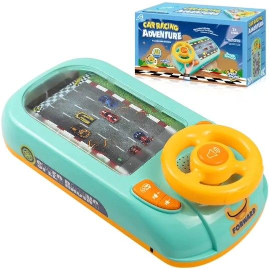 Musical Steering Wheel Toy
Simulated Driving Racing Car Game.