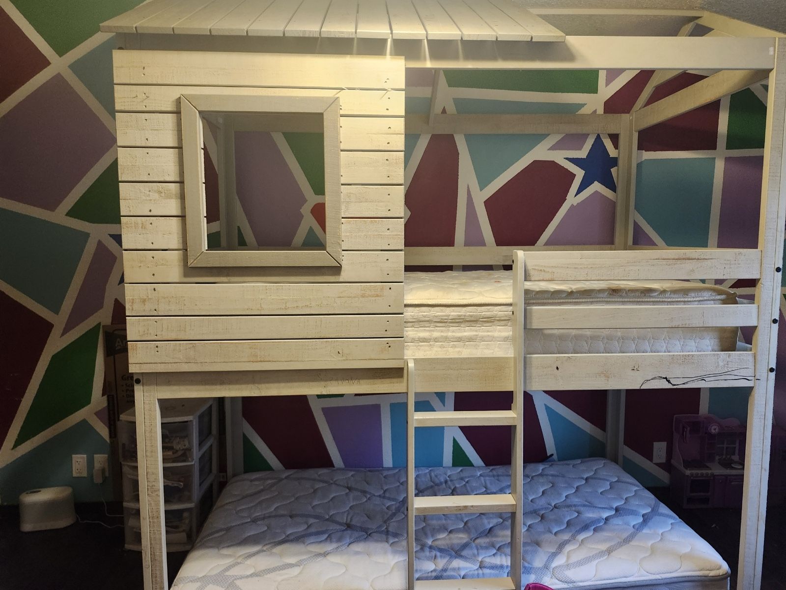Playhouse Double Bunk bed 